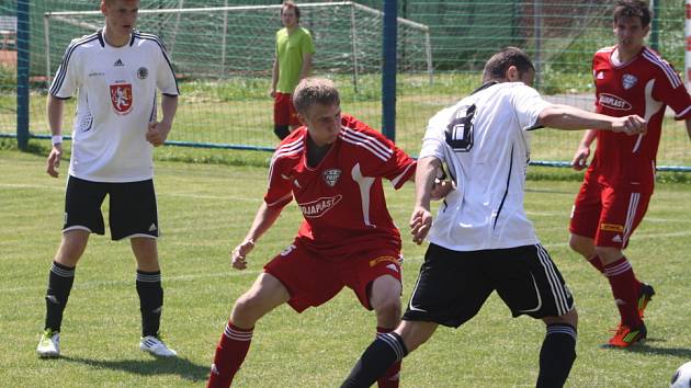 Z utkání Polepy - Hradec Králové B (3:3).