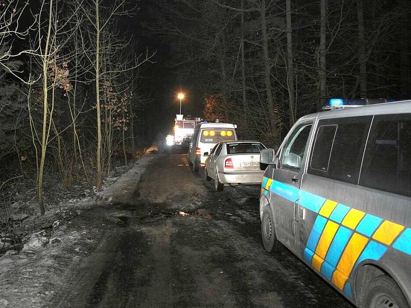 Smrtelná dopravní nehoda u Hradešína