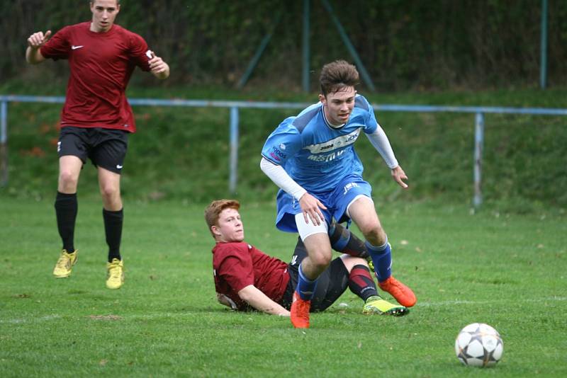 Z utkání FK Kolín - Uhlířské Janovice (9:1).