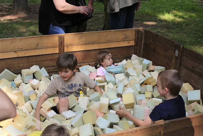 V sobotu se u pivovarského rybníka v Českém Brodě konal festival neziskových organizací.