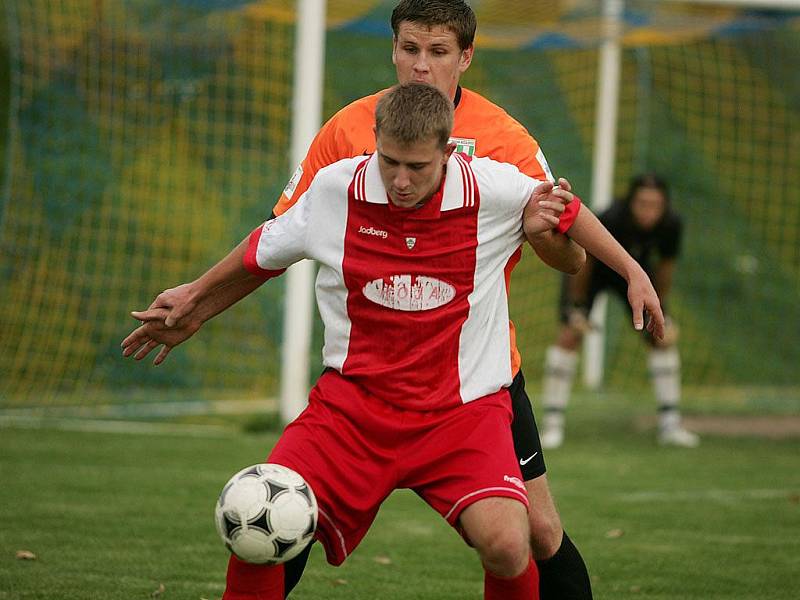 Z utkání Libodřice - Rožďalovice (5:2).