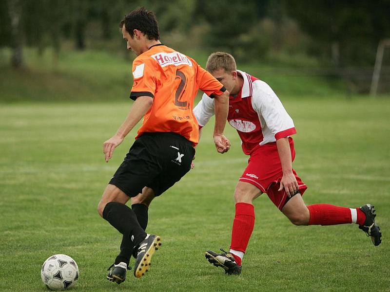 Z utkání Libodřice - Rožďalovice (5:2).