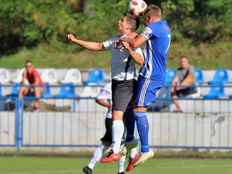 Z utkání I. A třídy Český Brod B - Sokoleč (0:1).