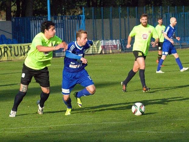 Z utkání FK Kolín - Přední Kopanina (1:1, PK 8:9).