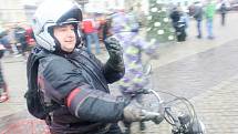 Již 15. vyjížďka kolínských motorkářů na Štědrý den