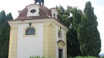 Kaple Panny Marie Pomocné je spíše známá jako Santiniho kaple.