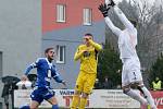 Z utkání Varnsdorf - FK Kolín (3:1).