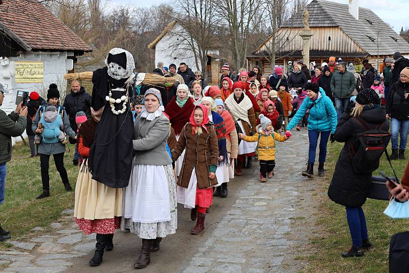 Smrtná neděle v Muzeu lidových staveb v Kouřimi.