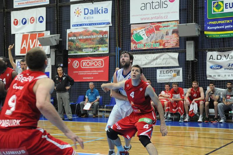 Semifinále Mattoni NBL (2.zápas): Kolín - Nymburk 90:88 pp