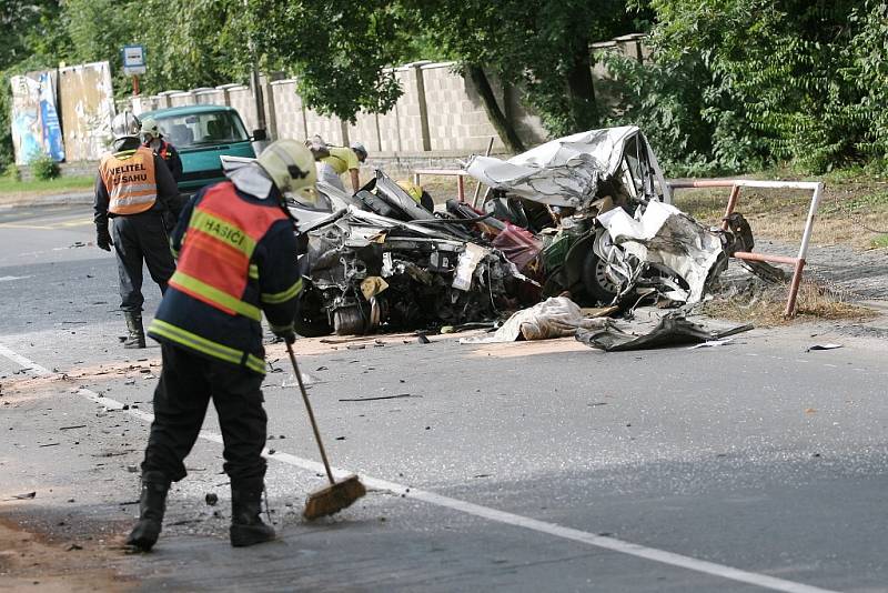 Smrtelná nehoda v Jaselské ulici v Kolíně - 4. srpna