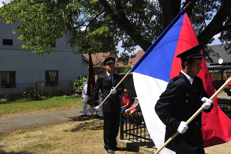 Hasiči v Mančicích oslavili 130 let svého sboru a 100 let republiky.