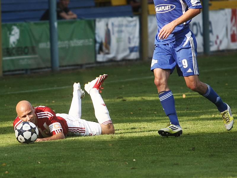 Z přípravného utkání FK Kolín - Žižkov (2:2).