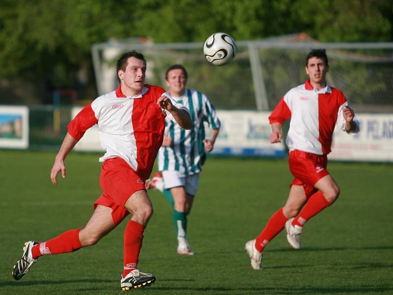 Z utkání Velim B - Polepy (4:2).