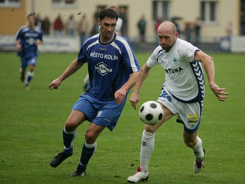 Z 2. kola Ondrášovka Cupu mezi Kolínem a Libercem (0:3).