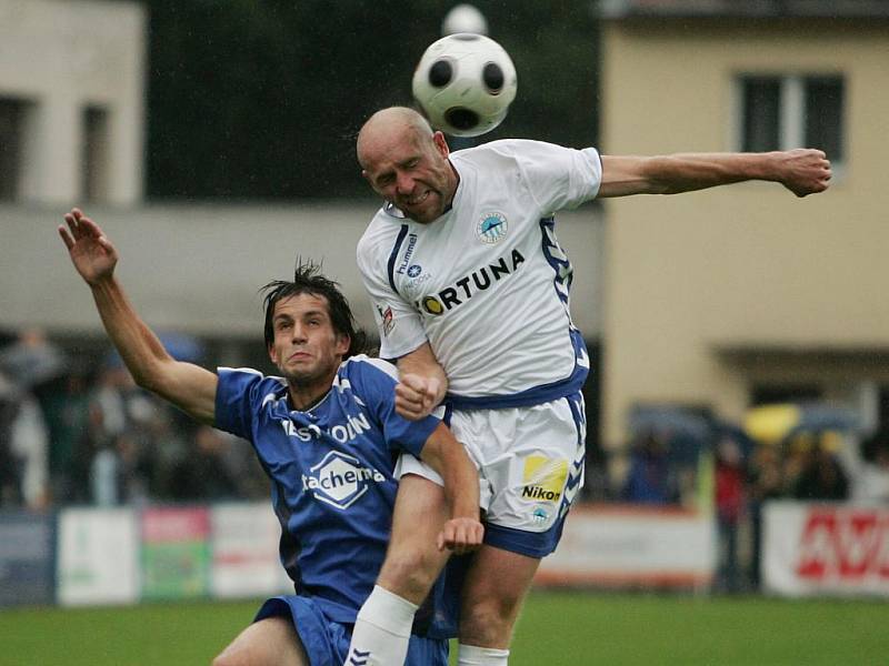 Z 2. kola Ondrášovka Cupu mezi Kolínem a Libercem (0:3).