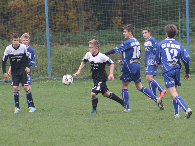Z utkání FK Kolín U17 - Kladno (1:0 pk).