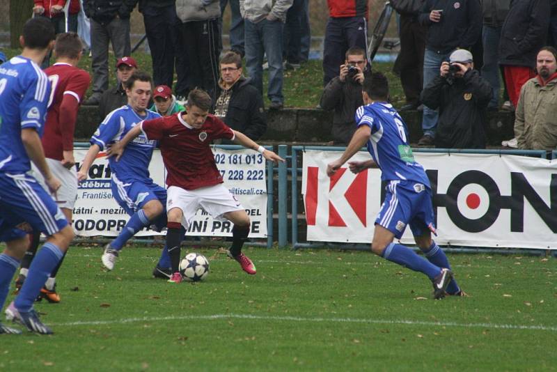 Z utkání FK Kolín - Sparta Praha B (2:1).