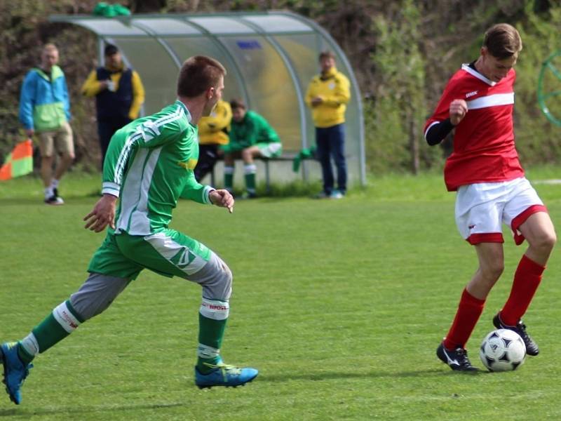 Z utkání dorostu Štítarský SK - Chotusice (1:1, PK 4:5).