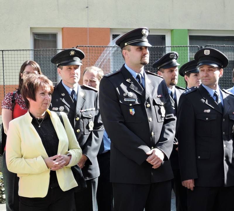 Nová policejní služebna na kolínském sídlišti.