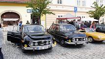 Na svátek práce se v Českém Brodě již tradičně uskutečnil závod automobilů a motocyklů vyrobených před rokem 1960.