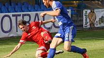 Z utkání FK Kolín - Tachov (1:2).