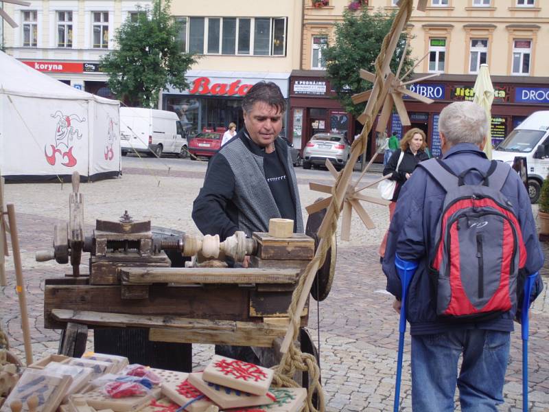 Řemeslný trh na Karlově náměstí v Kolíně, 13. září 2012