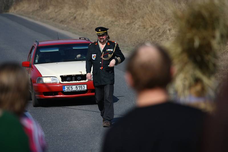 Masopustní průvod v Žabonosech