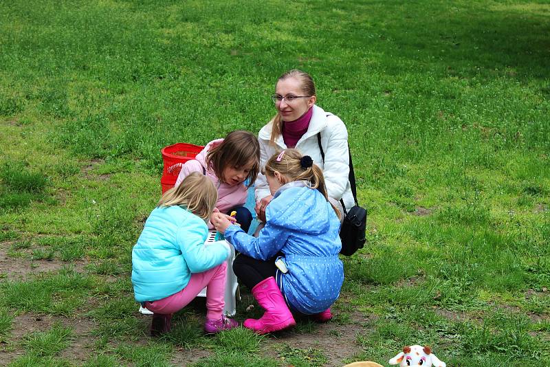 Desítky prodejců a stovky návštěvníků vyrazily poslední dubnovou sobotu do parku Komenského na Blešák na vzduchu.