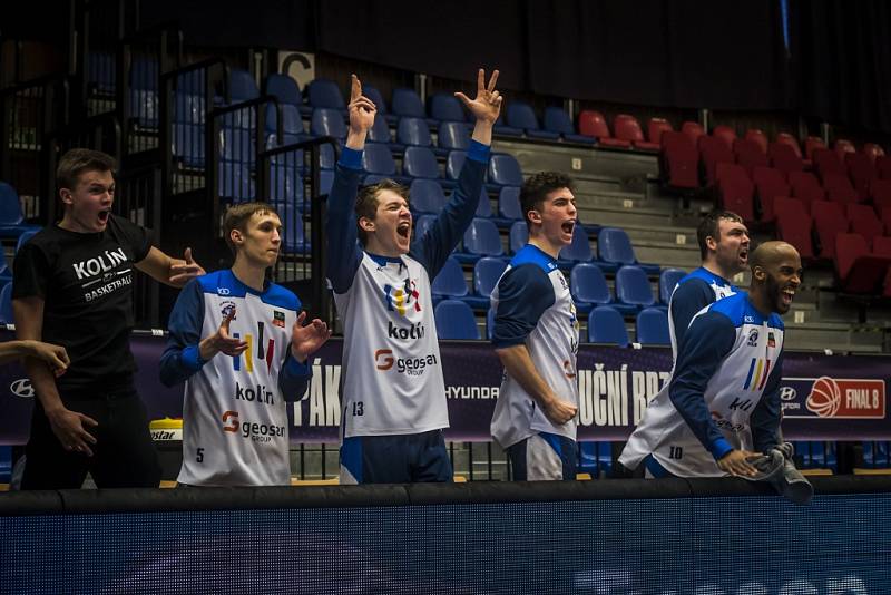 Semifinále Českého poháru BC Kolín - Pardubice (86:82).