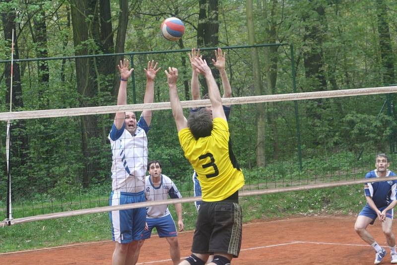 Z utkání VK Kolín - Přerov nad Labem (3:2).