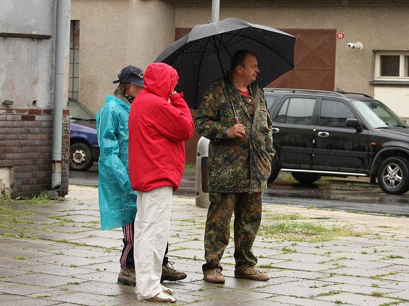 Starokolínská patnáctka byla poznamenána deštěm.