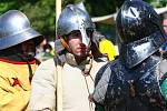Rekonstrukce historické bitvy s názvem Meč a koruna k výročí narození Karla IV.