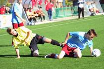 Z utkání I. A třídy dorostu Velim - Pečky (3:1).