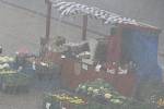 Kolínem se prohnala vichřice doprovázená silným deštěm. 11.6. 2009