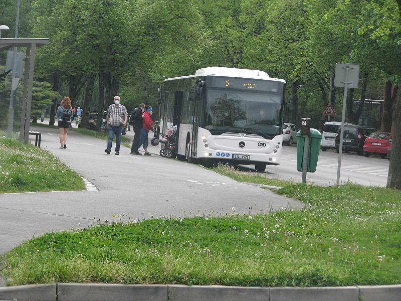 Městská hromadná doprava v Kolíně.