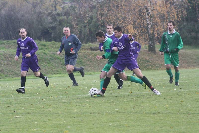 Z utkání Libodřice - Tři Dvory (4:1).