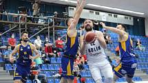 Třetí utkání semifinálové série NBL BC Kolín - Opava (79:67).