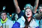 Na slavná léta festivalu Rock for People zavzpomínali v sobotu v areálu českobrodského stadionu Na Kutilce, kam se alespoň na jeden den opět vrátilo festivalové dění.