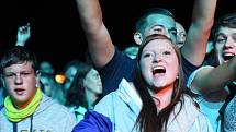 Na slavná léta festivalu Rock for People zavzpomínali v sobotu v areálu českobrodského stadionu Na Kutilce, kam se alespoň na jeden den opět vrátilo festivalové dění.