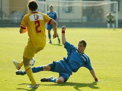 V loňské sezoně hrál Kolín doma s Příbramí nerozhodně 1:1. Byl u toho i Jakub Frohna, který ale zápas hrát nebude, protože odešel do Sokolova?