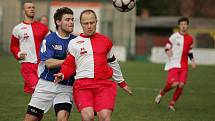 Z utkání Velim - Pěnčín/Turnov (3:1).