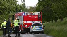Smrtelná nehoda u Bylan na Kolínsku v sobotu 29. května 2021.
