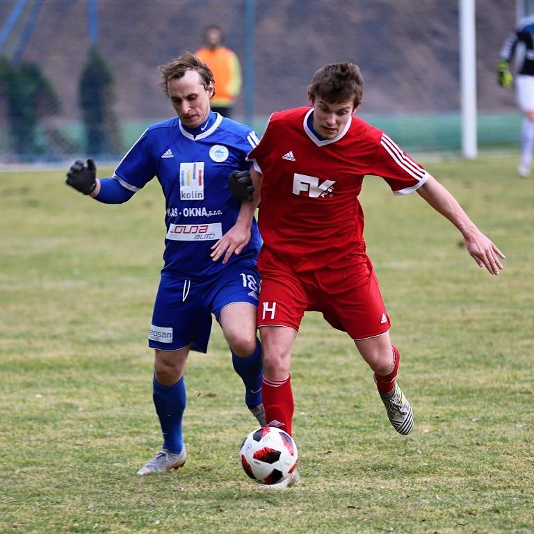 Z utkání FK Kolín - Dvůr Králové (0:0, PK 3:5).