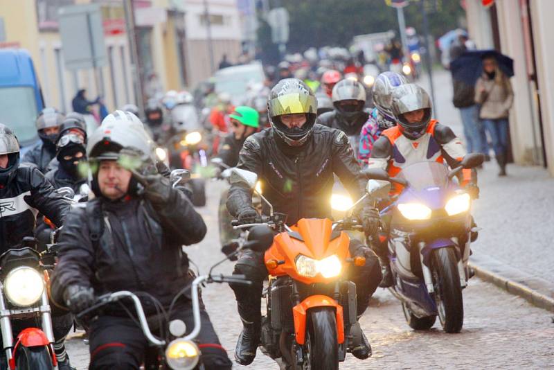 Již 15. vyjížďka kolínských motorkářů na Štědrý den