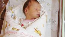 Veronika Šplíchalová se narodil 16. března 2015 s váhou 2140 gramů. Jako svého prvorozeného potomka si ji maminka Jaroslava a tatínek Jindřich odvezou domů do Kolína. 