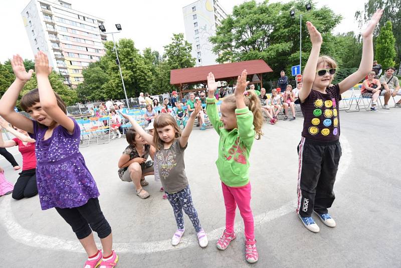 Streetball Cup a dětský den v areálu Vodního světa Kolín