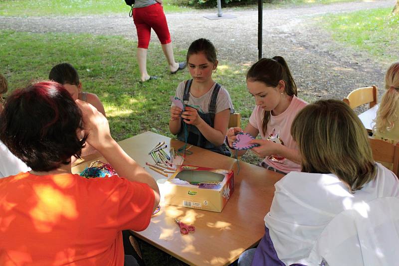 V sobotu se u pivovarského rybníka v Českém Brodě konal festival neziskových organizací.