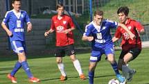 Z utkání FK Kolín - Táborsko B (3:2).