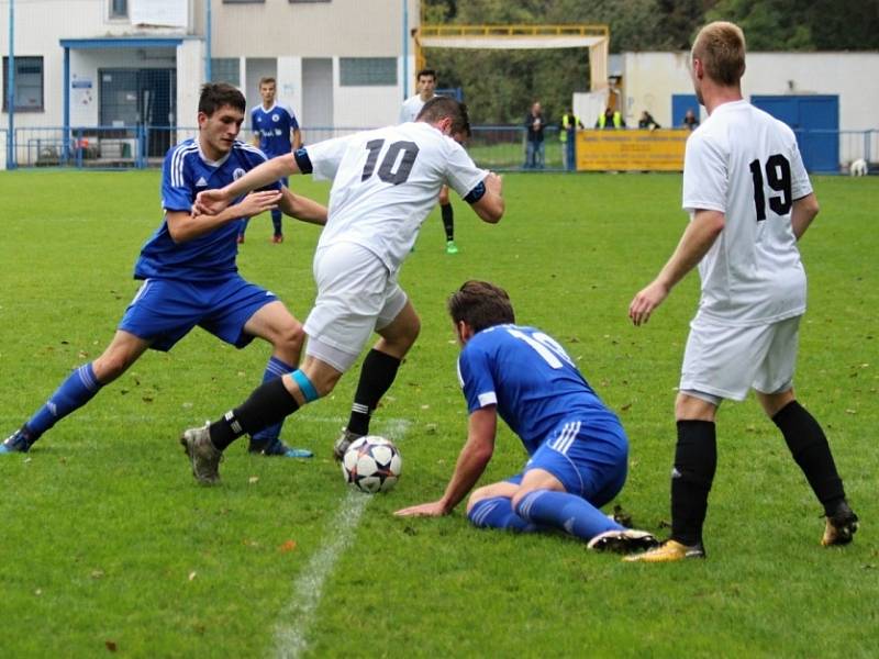 Z utkání Český Brod B - Luštěnice (0:0, PK 2:4).