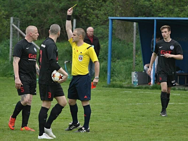 Z utkání Kouřim - Libice nad Cidlinou (2:5).